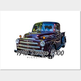 1949 Dodge B100 Pickup Truck Posters and Art